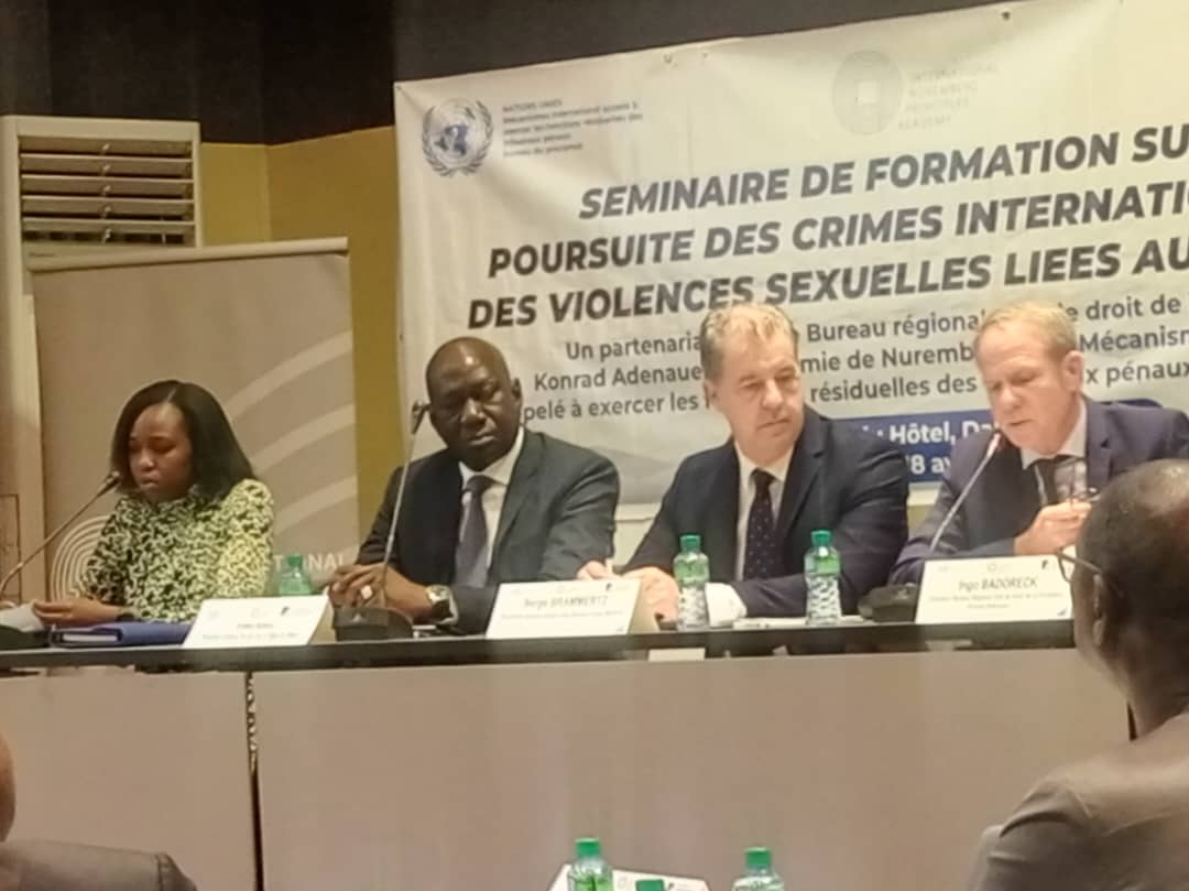 Formation de magistrats contre les crimes internationaux, l’initiative au Sénégal
