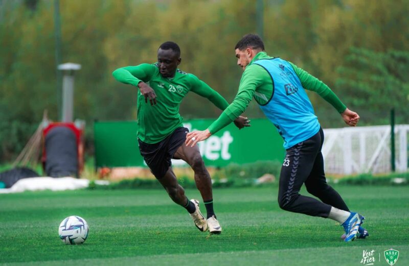 Ibrahima Wadji sur le point de revenir sur le terrain avec l’AS Saint-Etienne