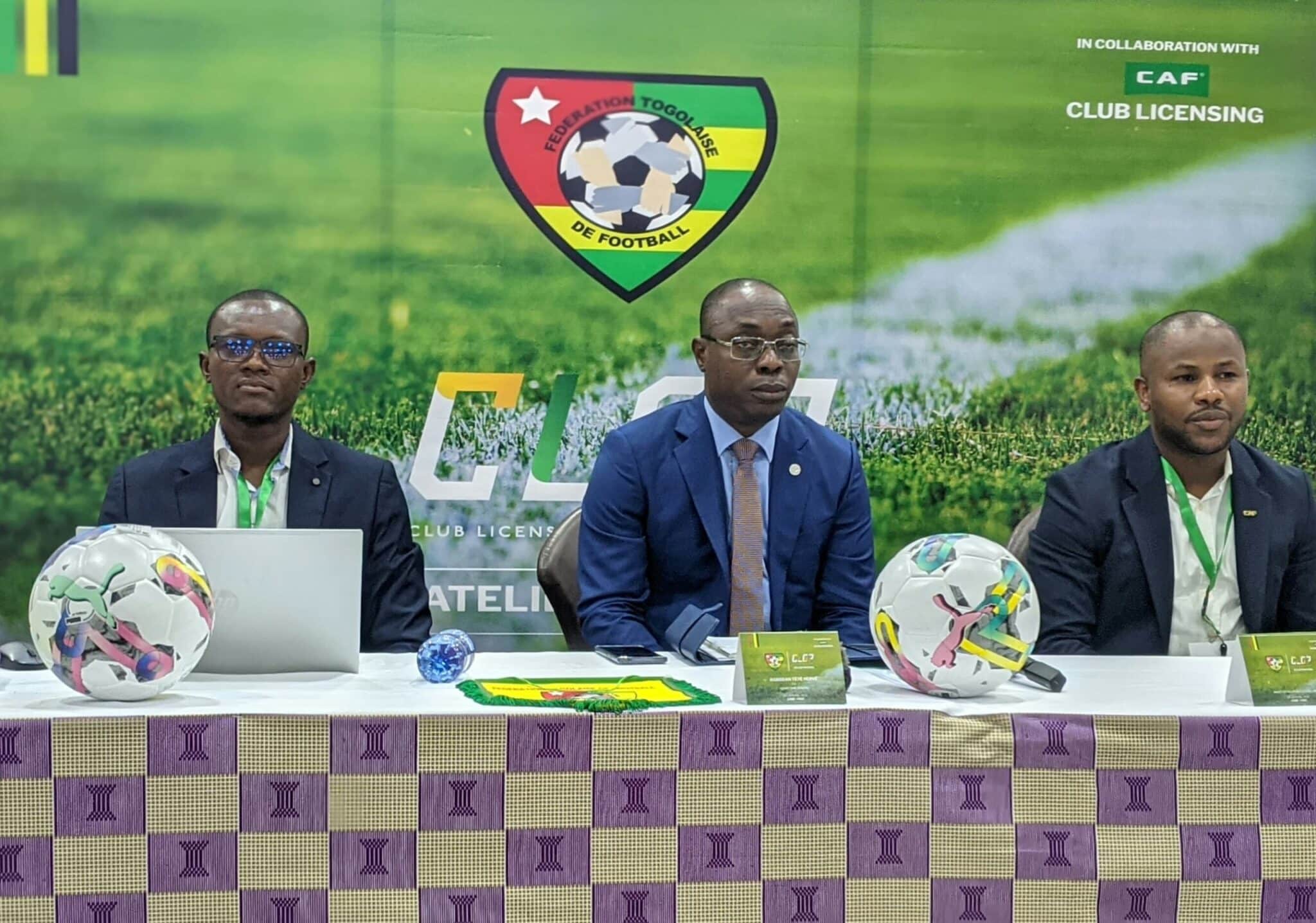 Lomé se digitalise avec le séminaire CAF sur la licence des clubs de football