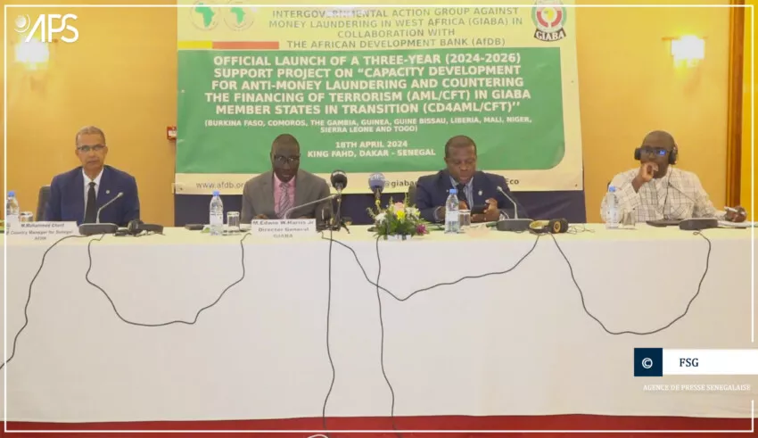 Lutte contre le blanchiment d’argent : un projet de 3 milliards de francs CFA lancé à Dakar