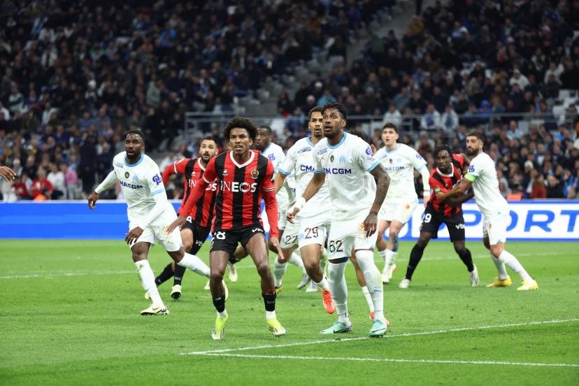 Match nul entre l’Olympique de Marseille et l’OGC Nice, marqué par des erreurs d’arbitrage