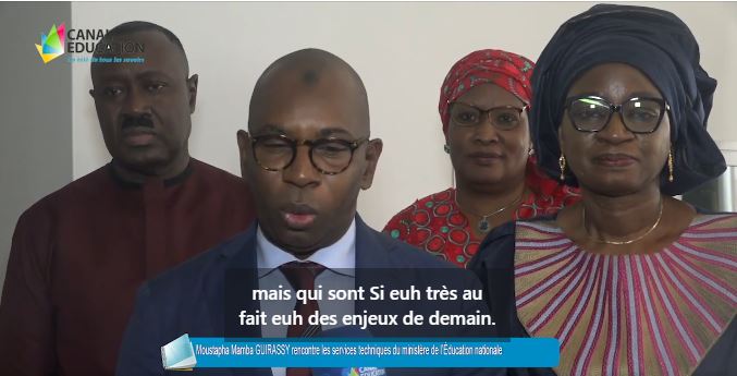 Education nationale: Moustapha Guirassy présente les orientations soumises aux services techniques du ministère