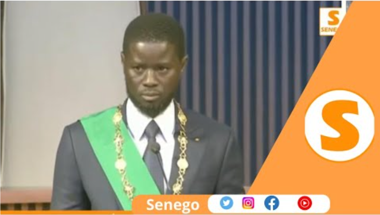« Mettre durablement le Sénégal dans la voie du progrès économique  et social », Diomaye