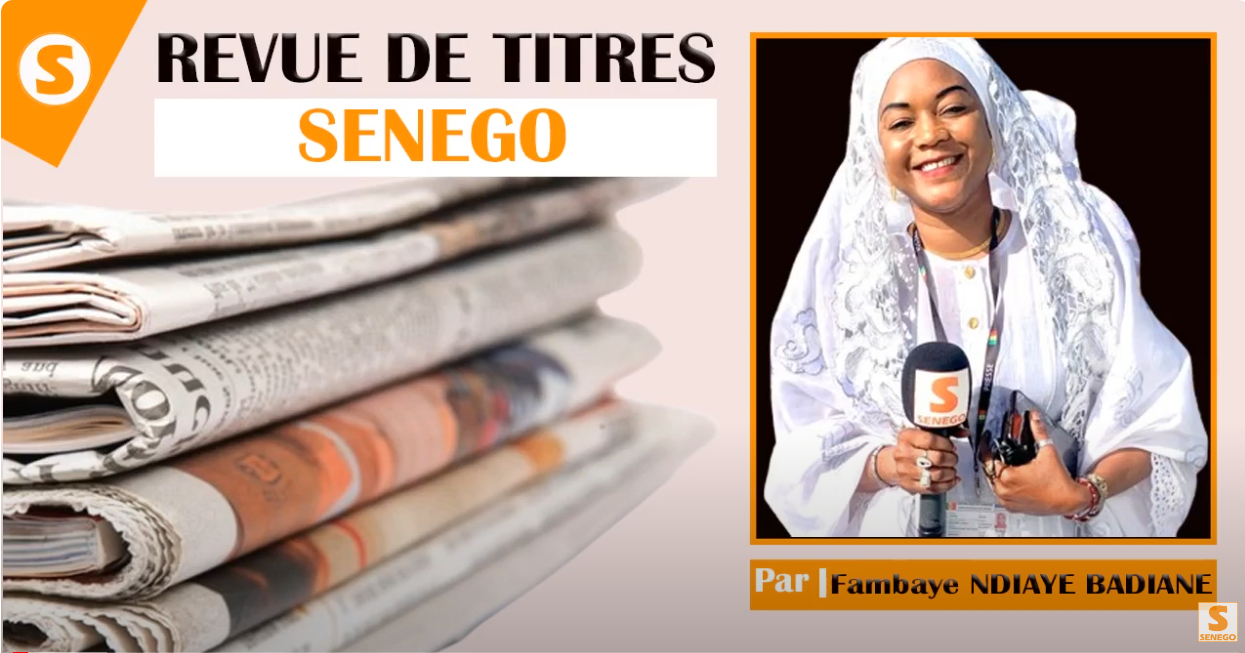 Actu du jour : Diomaye à Touba et Tivaouane, signe de respect mutuel (Senego TV)