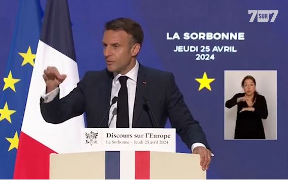 Macron: « Notre Europe est mortelle, elle peut mourir… »