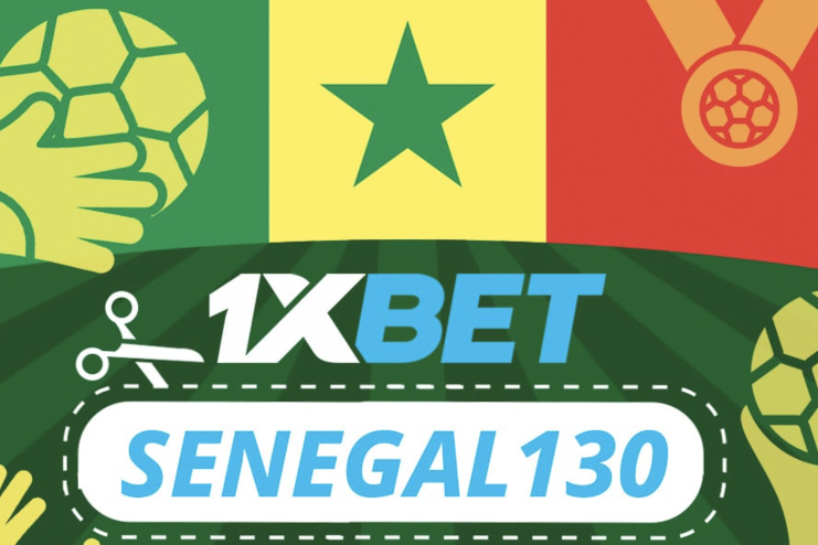 Code promo SENEGAL130 pour le premier pari avec 1xBet Sénégal