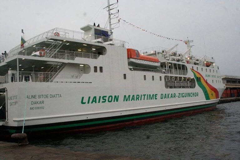 Reprise Du Trafic Maritime Dakar-ziguinchor Avec L’arrivée Du Navire 