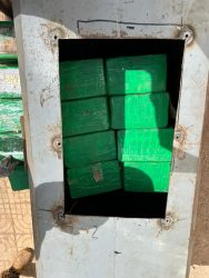 (3) Photos - Saisie de 264 kg de cocaïne par la brigade mobile des douanes, le 23 mai 2024