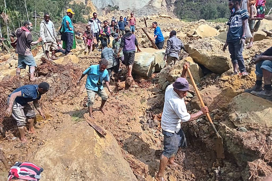 670 morts dans un glissement de terrain en Papouasie-Nouvelle-Guinée : les secours en alerte