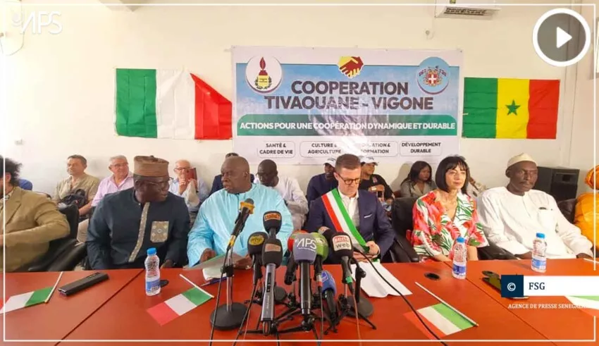 Accord entre Tivaouane, Sénégal et Vigone, Italie : formation et développement économique au cœur de la nouvelle convention