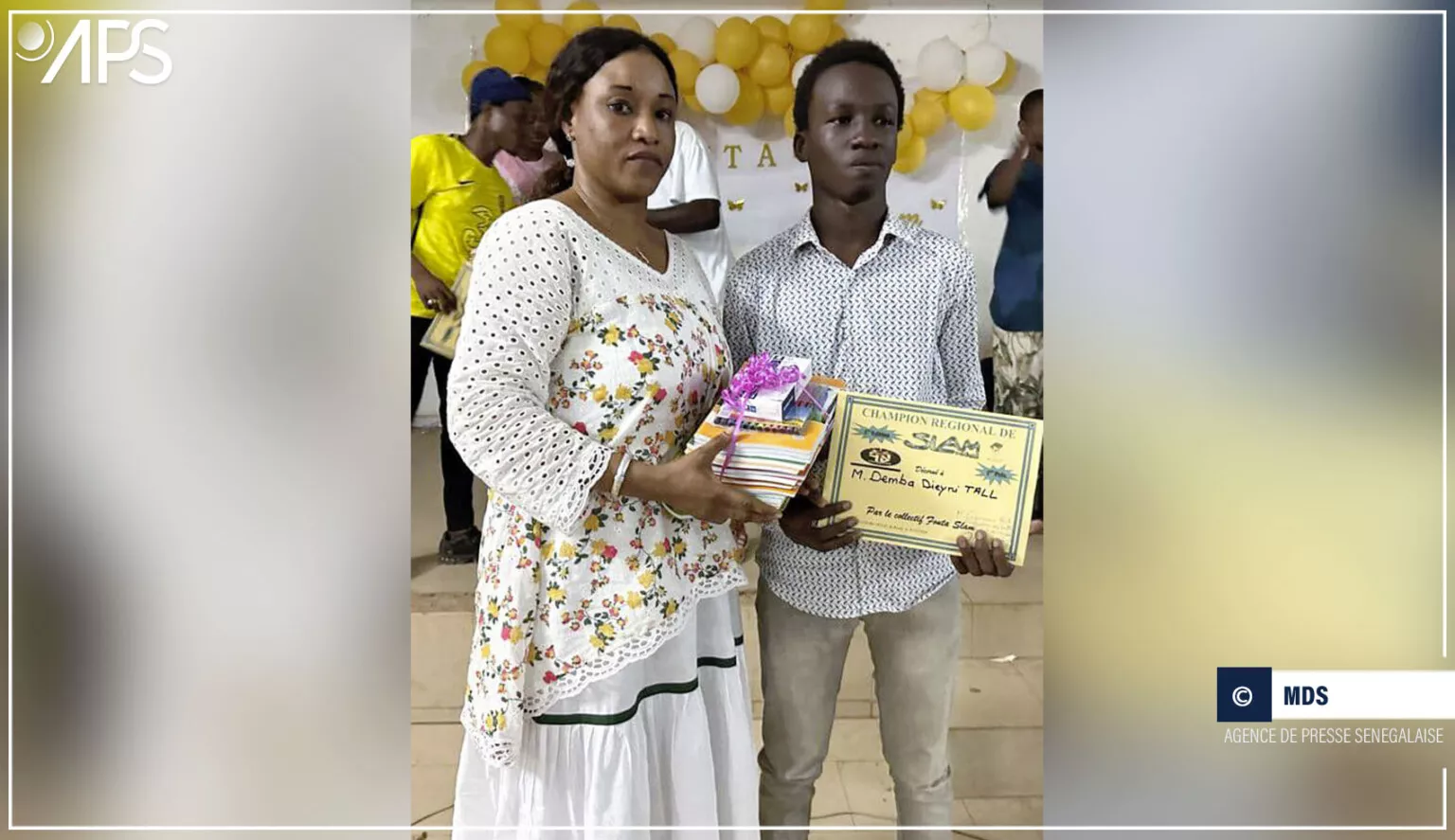 Demba Tall remporte le premier concours de slam interscolaire de Matam