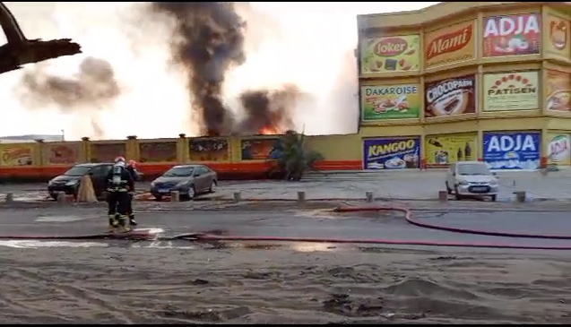 Incendie maîtrisé à Dakar: l’entreprise Patisen touchée sans pertes humaines