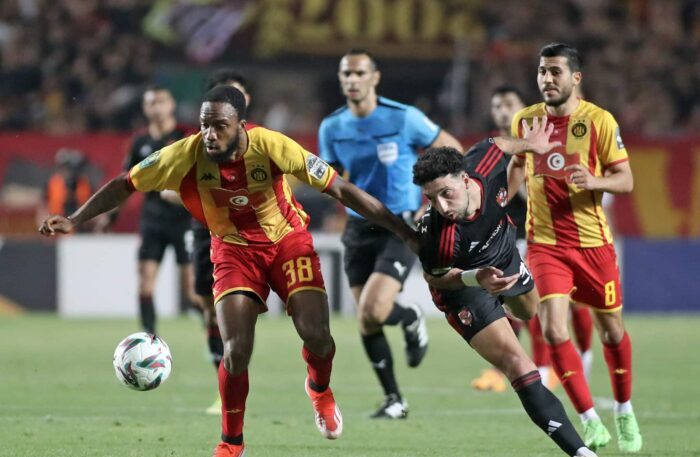 Pas de buts en finale aller de Ligue des champions CAF entre l’ES Tunis et Al Ahly en Tunisie