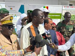 Photo : Daouda Ngom à Saint-Louis pour la Journée Internationale de la Biodiversité