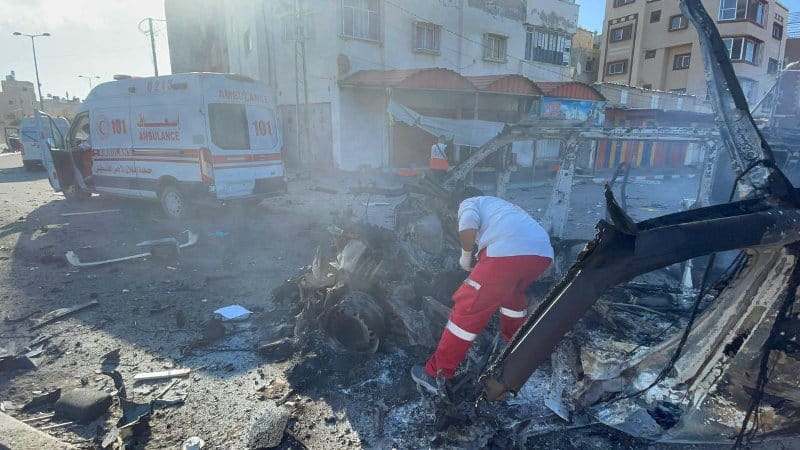 Rafah vidée de ses habitants sous les bombes israéliennes