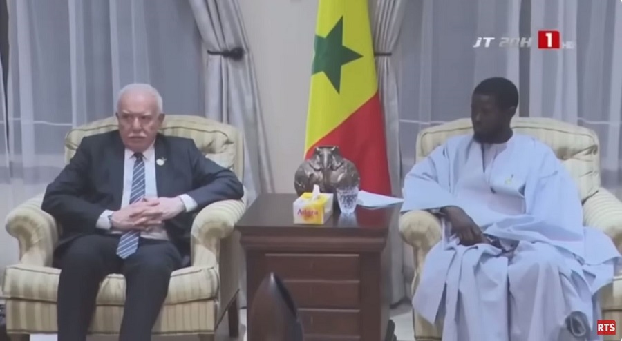 Rencontre entre le Président Diomaye Faye et Riyad al-Maliki : Palestine salue la position du Sénégal (Vidéo)