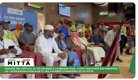 1er vol officiel du pèlerinage à la Mecque : Le soutien de Diomaye-Sonko aux  pèlerins
