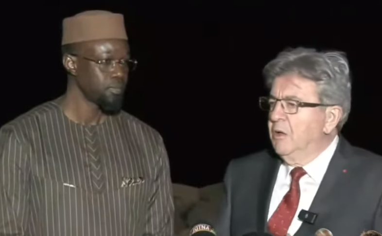 Direct : Déclaration conjointe d’Ousmane Sonko et Jean Luc Mélenchon (vidéo)