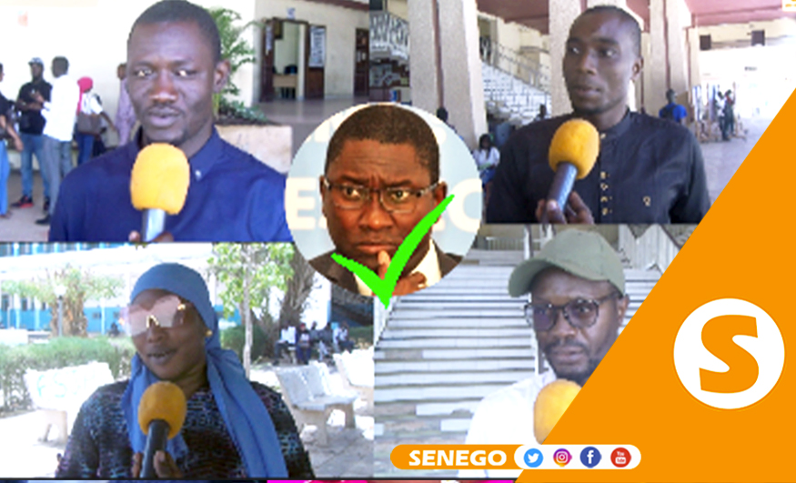 FSJP : Les étudiants ne réclament rien d’autre que  leur Ismaila Madior Fall (Senego TV)