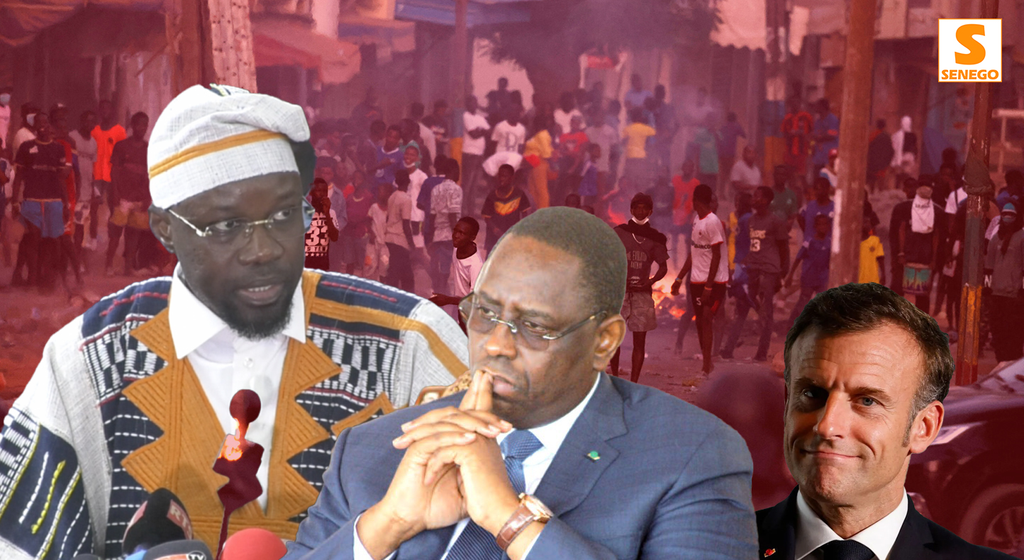 Ousmane Sonko ne supporte toujours pas que Macron ait pu se taire « face au sanglant régime » de Macky Sall.