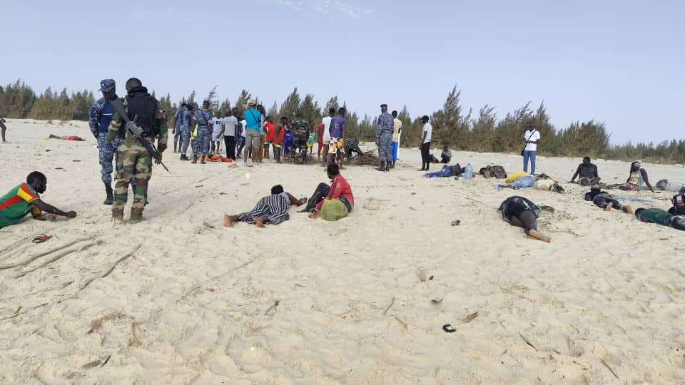 Gandiole – Une autre pirogue a accosté : 32 passagers et 2 corps sans vie dénombrés…