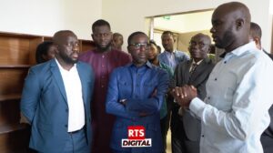 RTS : Le ministre Alioune Sall a visité les locaux de la chaîne nationale (Photos)