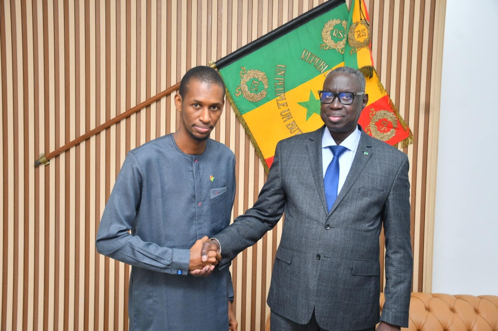 Sécurité de proximité : Le Dg Seydina Oumar Touré rencontre le ministre Jean Baptiste Tine