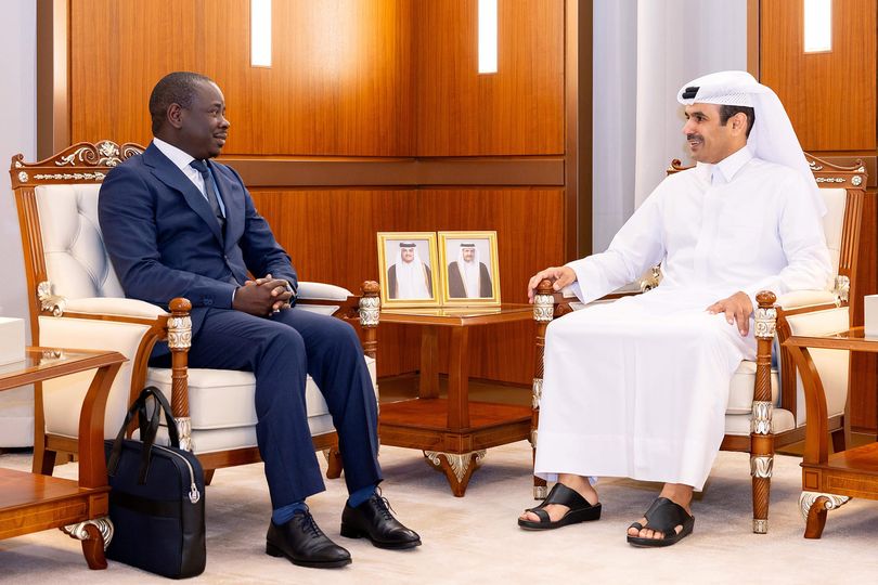Coopération : Le Ministre d’État chargé des Affaires énergétiques, Al-Kaabi reçoit Birame Soulèye Diop à Doha