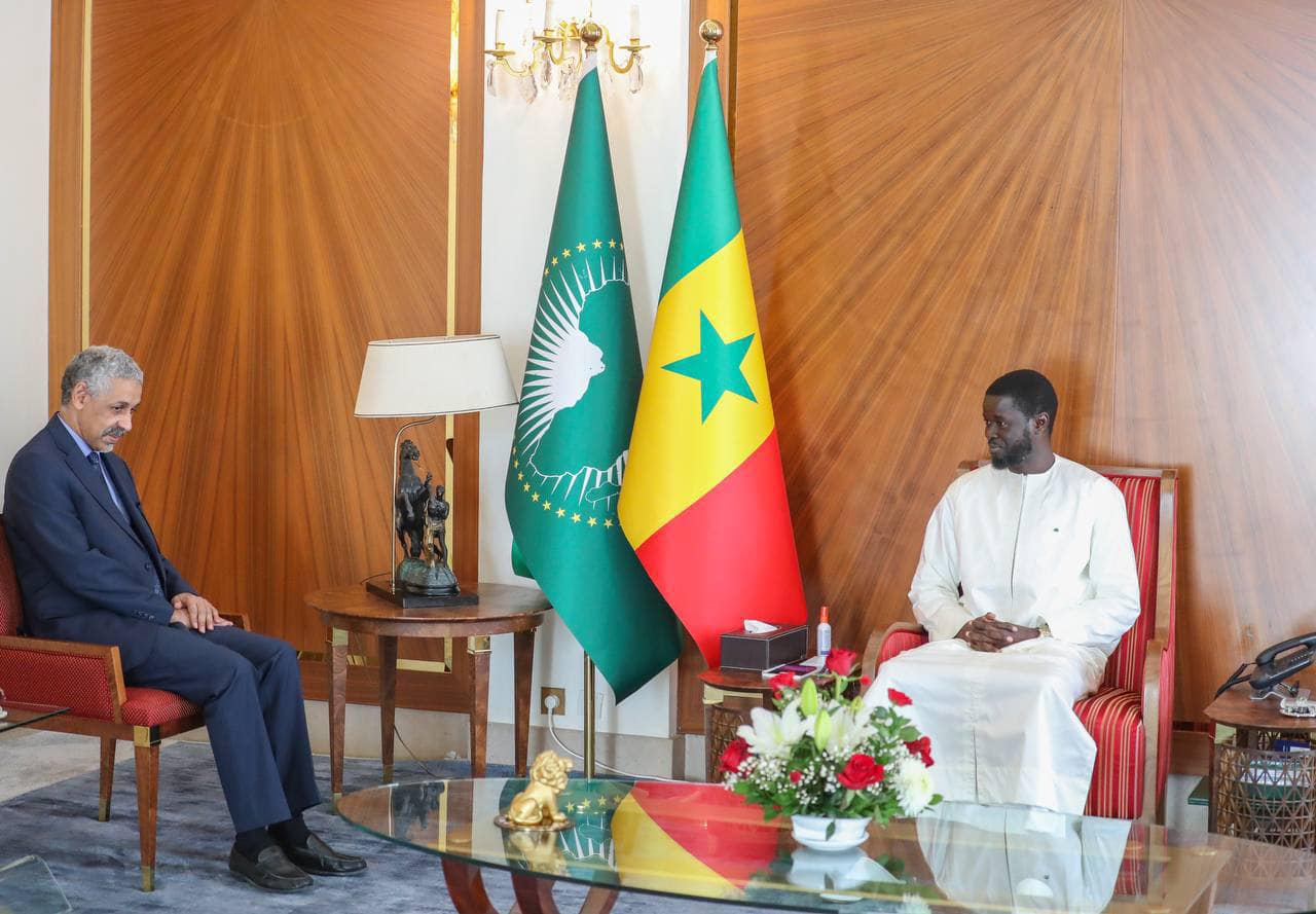 Rencontre au palais : Le Président Bassirou Diomaye Faye reçoit les dirigeants de la BADEA et de la BOAD
