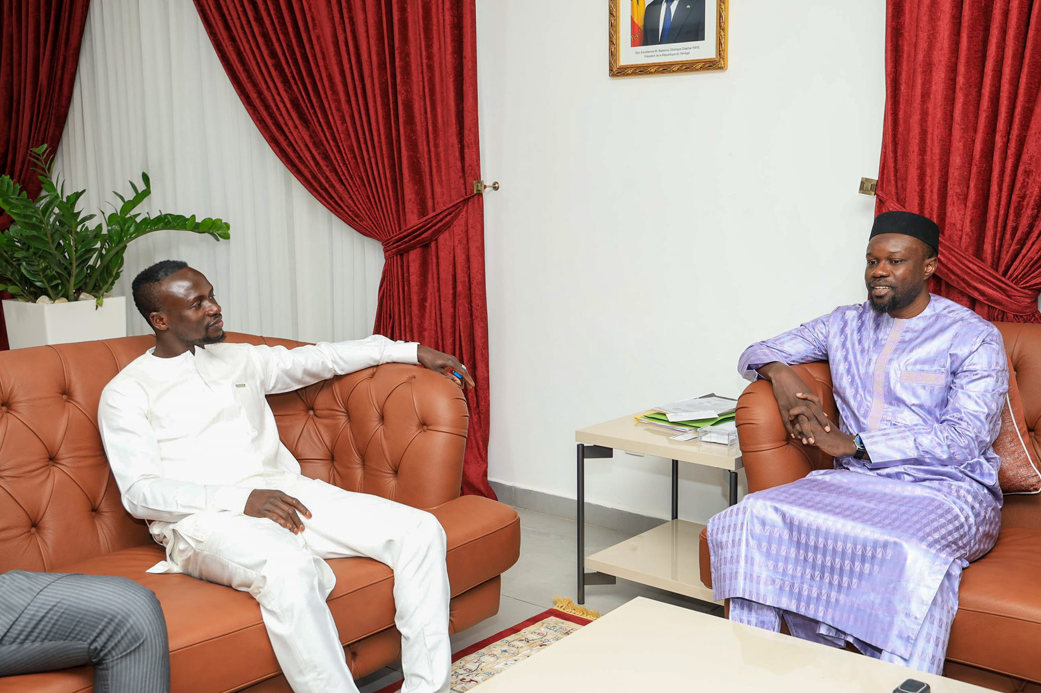 Primature : La réaction de Sadio Mané après sa rencontre avec le Premier ministre Ousmane Sonko