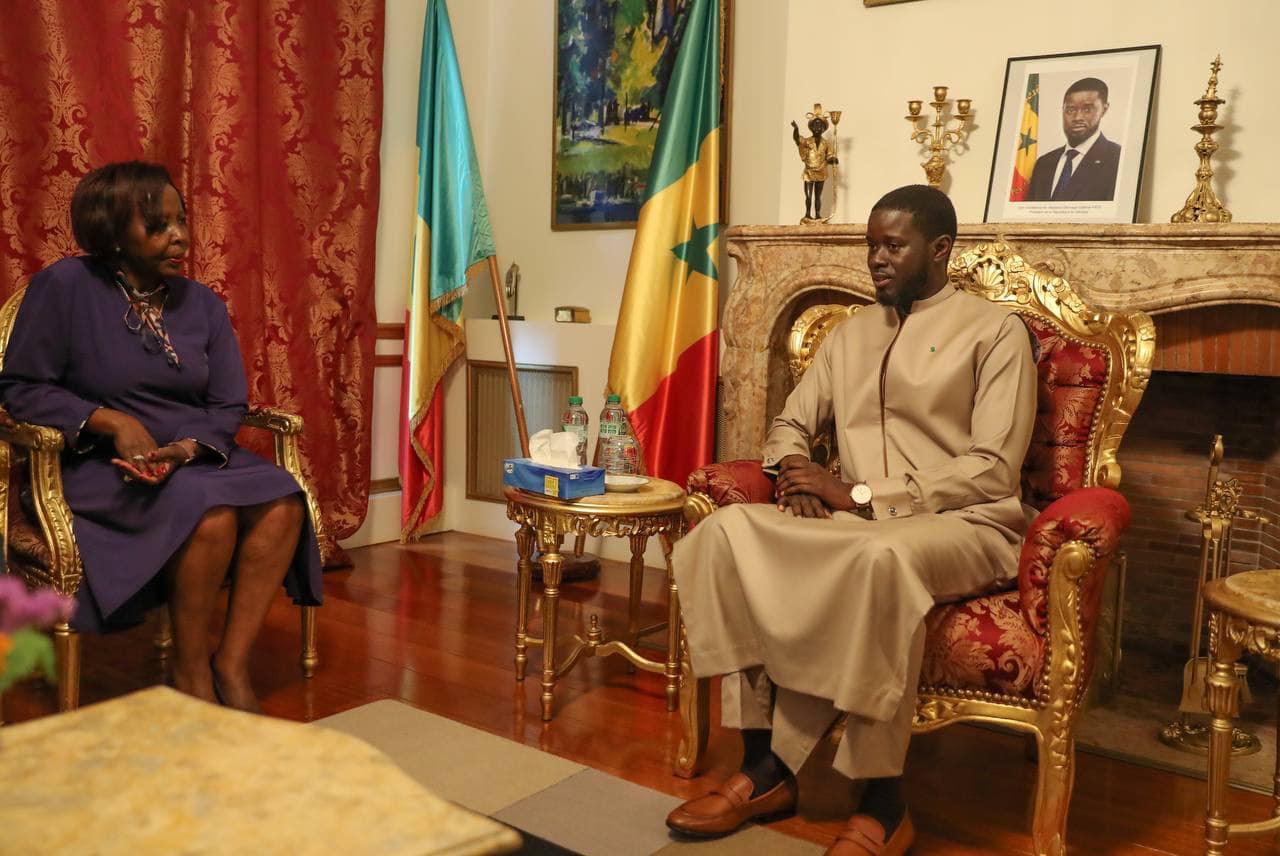 Paris : Le président Bassirou Diomaye Faye accorde une audience au Sg de la Francophonie