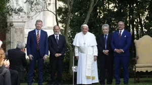 Réunion pour la paix : Le pape François reçoit les ambassadeurs israéliens et palestiniens