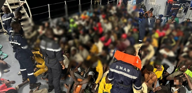 Arrestation massive de 150 migrants clandestins au large de Saint-Louis