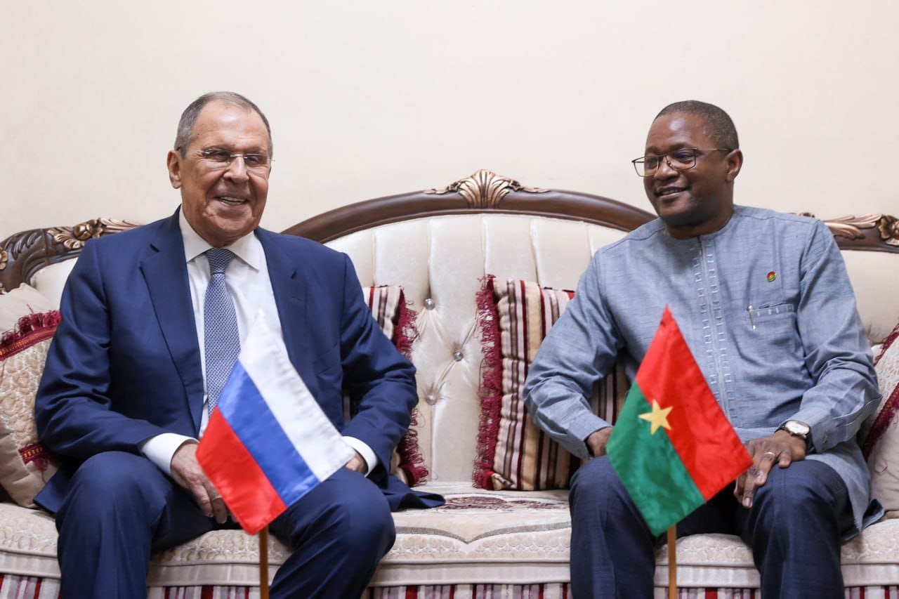 Burkina Faso : visite de Serguei Lavrov pour renforcer les liens avec la Russie