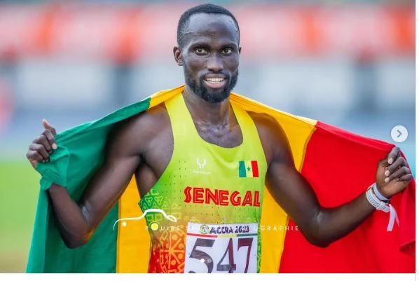 JO Paris 2024: Cheikh Tidiane Diouf termine 2e de sa course de repêchage et se qualifie en 1/2 finale du 400 m