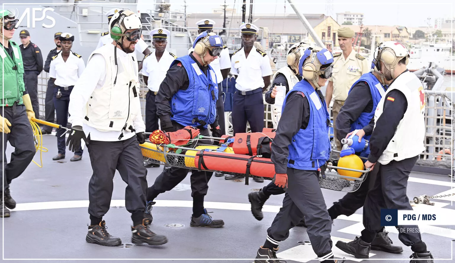 Coopération stratégique entre l’Espagne et le Sénégal : le patrouilleur ‘Furor’ accoste à Dakar