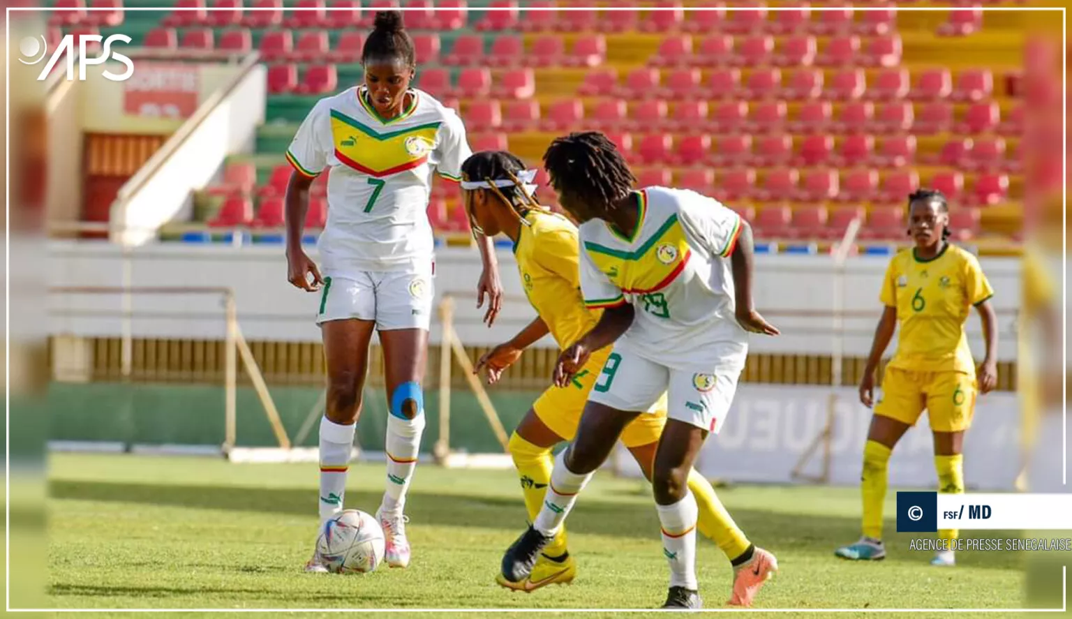 Sénégalaises accrochent les Sud-Africaines lors d’un amical intense