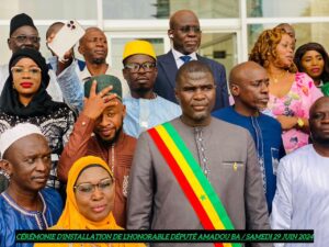 Assemblée nationale : Les images de l’installation de Amadou Bâ comme député (10 photos)