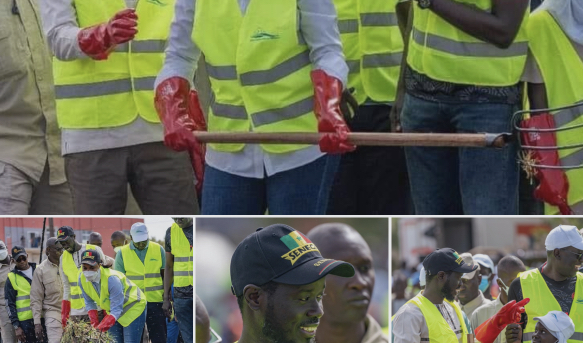 Setal Sunu Rew : Les belles images de Diomaye Faye en compagnie de ses épouses et de ses enfants (Photos)