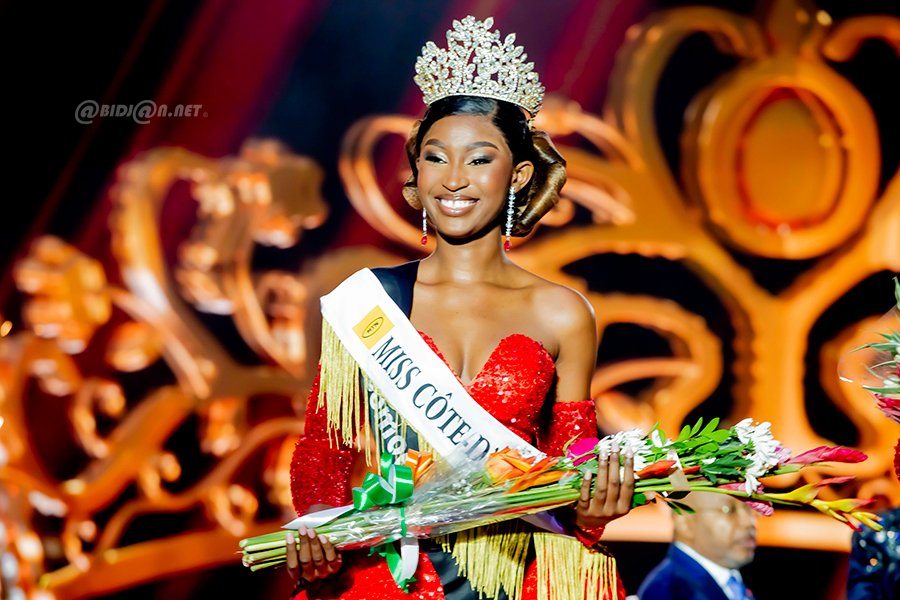 Une étudiante de 20ans couronnée nouvelle miss   Côte d’Ivoire 2024 (photo)