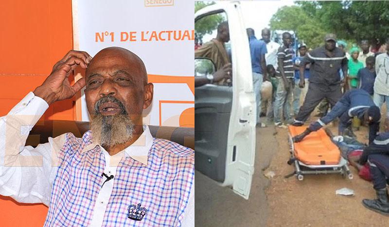 Deux fils de Pape Samba Mboup impliqués dans un accident, l’un est décédé, l’autre grièvement blessé