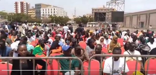 (Senego TV) Conférence politique de Ousmane Sonko au Grand Théâtre : Les patriotes sont déjà sur place!