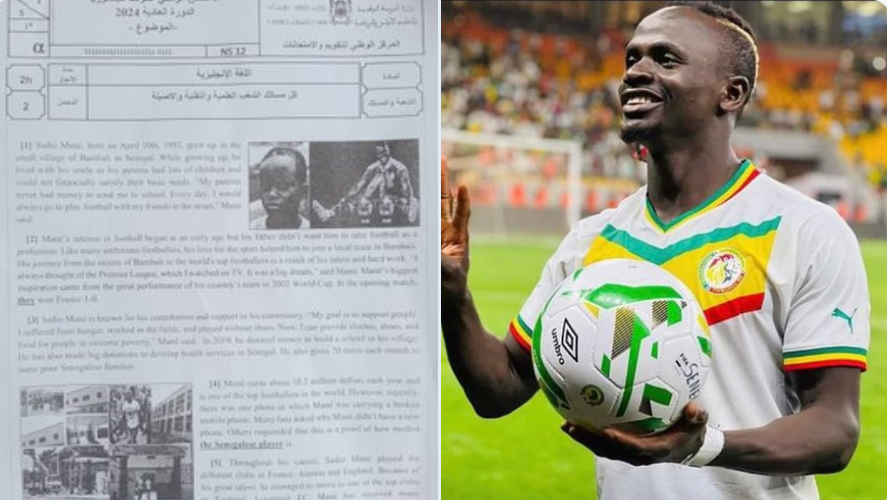 Bac 2024 au Maroc: L’épreuve d’anglais porte sur l’histoire de Sadio Mané