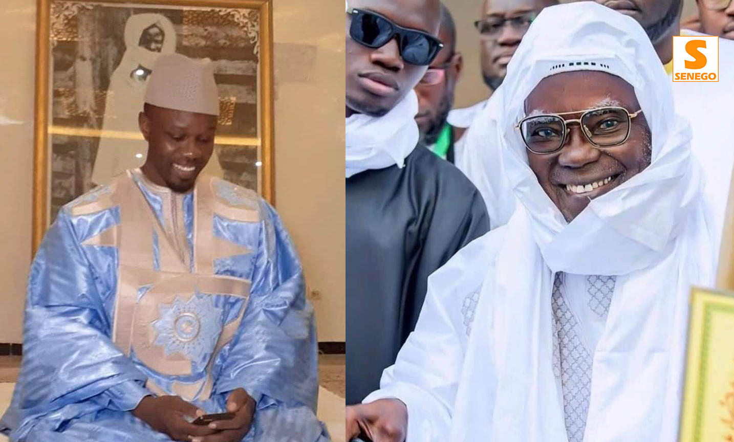 Ousmane Sonko offre six béliers à des dignitaires à Touba, dont un pour Serigne Mountakha (photo + vidéo)