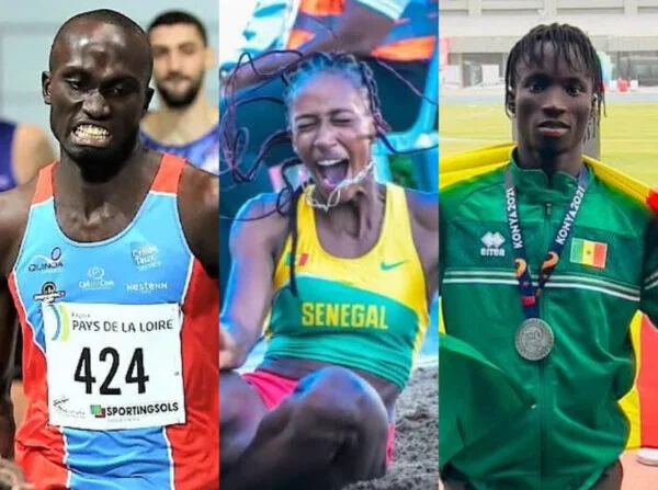 23èmes Championnats d’Afrique d’athlétisme : Les félicitations du PR Diomaye Faye à Louis F. Mendy, Cheikh T. Diouf et Saly Sarr