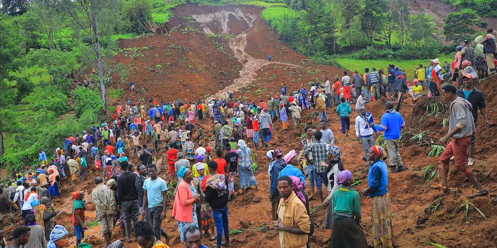 Glissement de terrain en Éthiopie : le bilan pourrait atteindre 500 selon l’ONU…