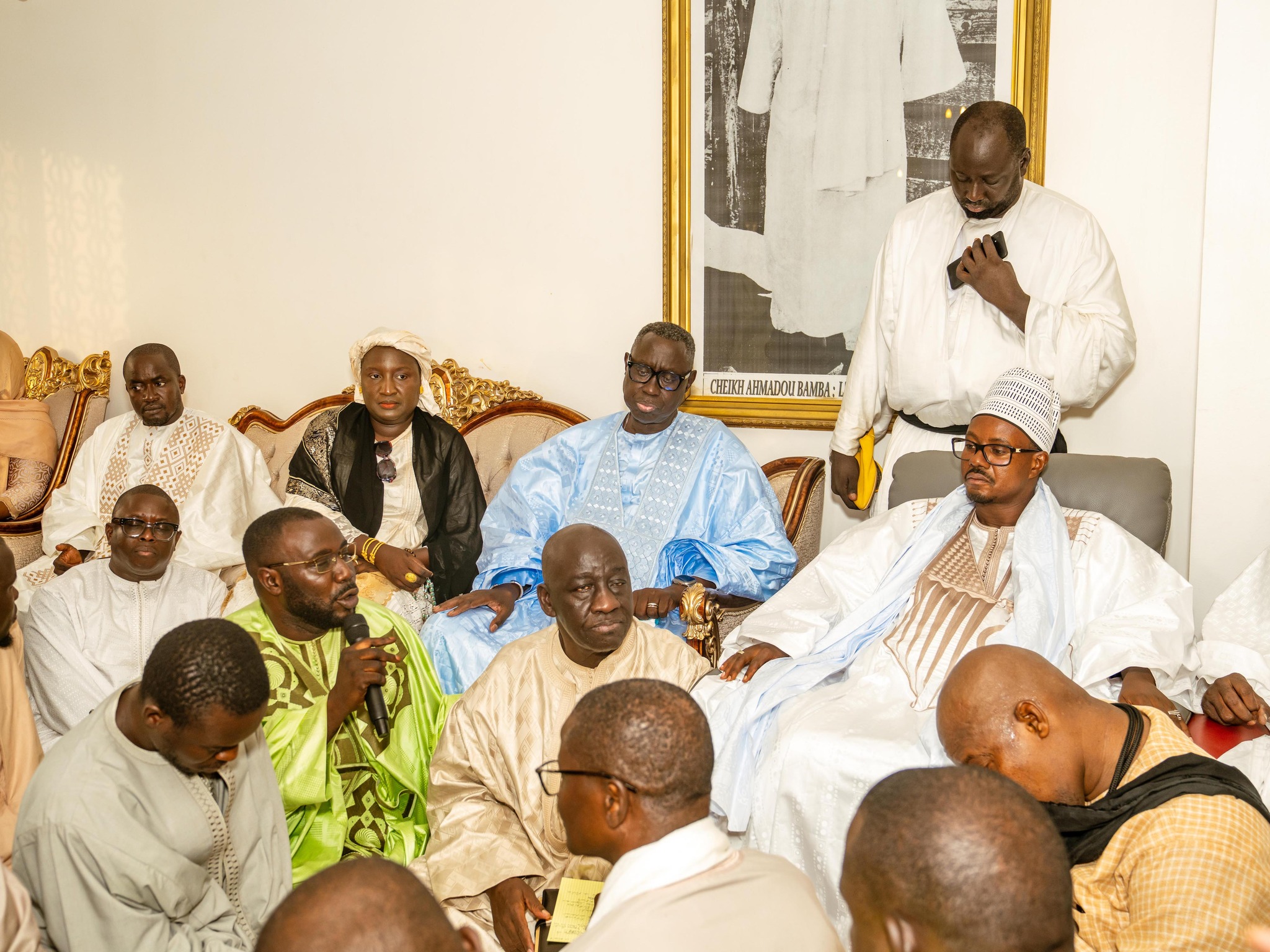 Magal de Serigne Abdou Khadre Mbacké : Le ministre de l’Intérieur, Jean-Baptiste Tine en visite à Touba (Photos)