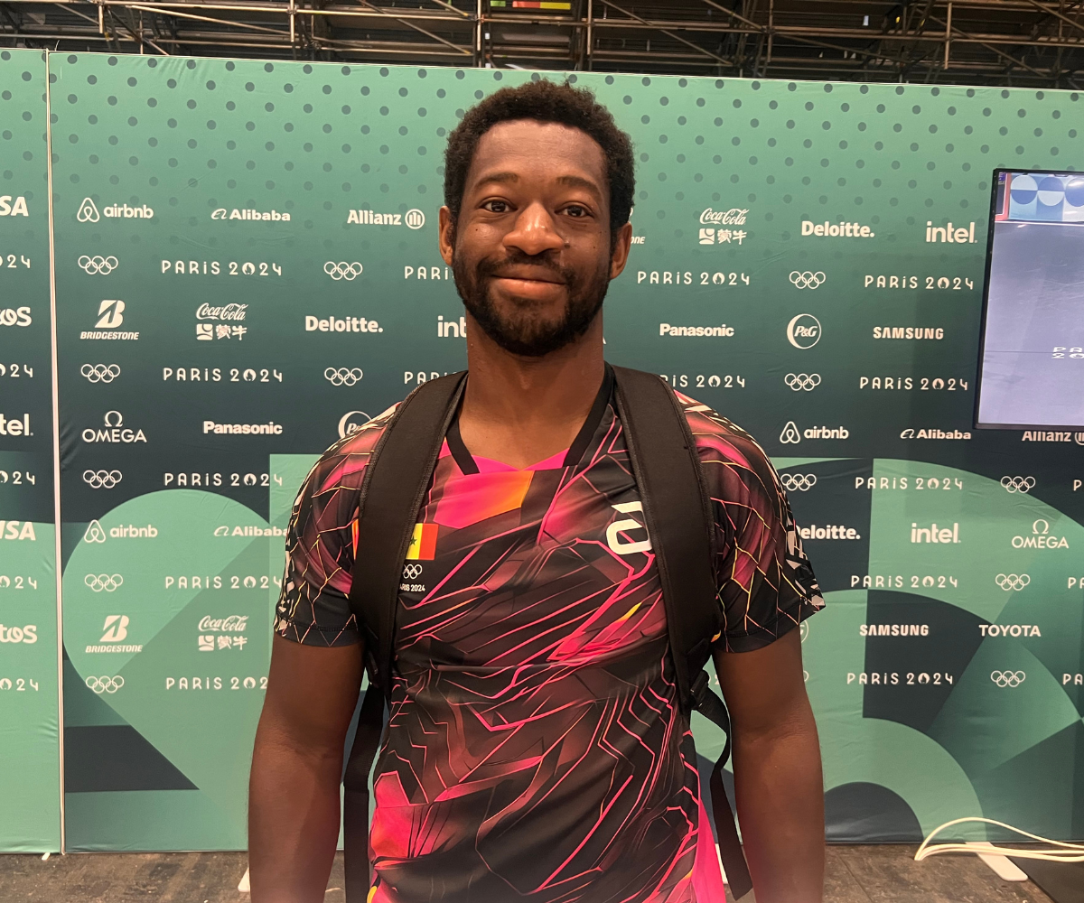 Déception et fierté pour Ibrahima Diaw après son élimination en tennis de table