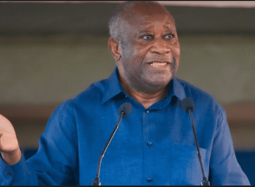 Laurent Gbagbo appelle à renverser le gouvernement actuel lors d’un meeting historique