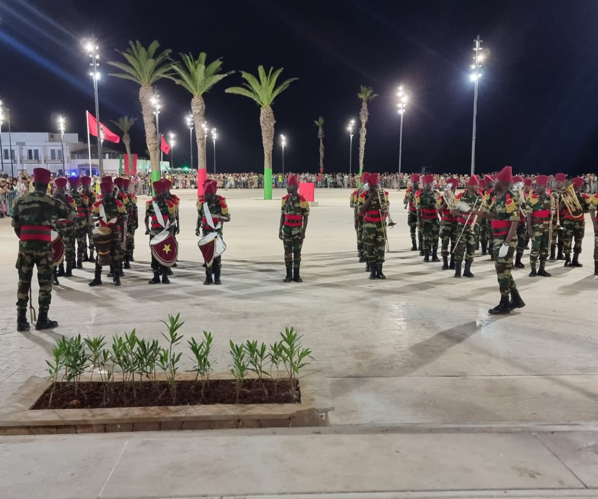 Photo : Participation internationale au Festival de musique militaire au Maroc